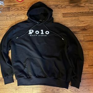 Polo black hoodie